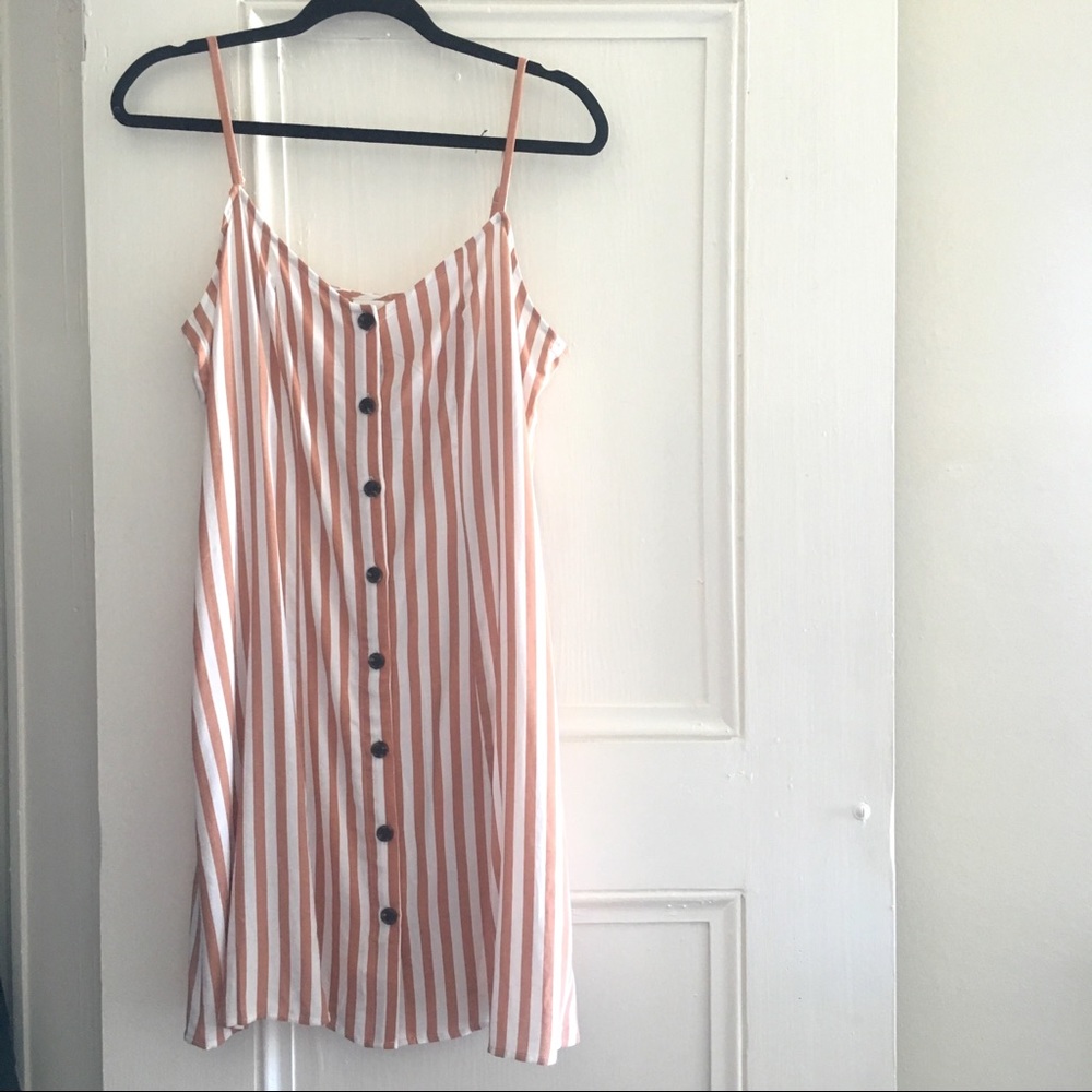 H&M Button Down Cami Slip Dress